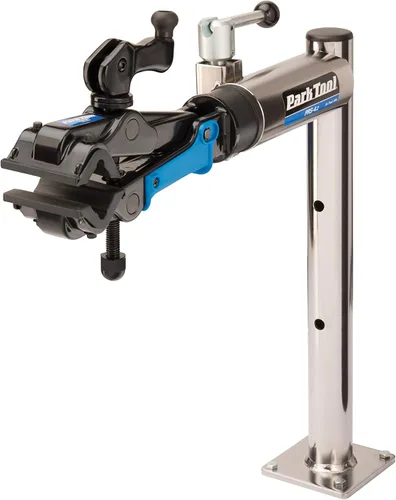 Park Tool Adulto PRS-4.2-2 - Soporte de reparación de montaje de banco de lujo con herramienta de abrazadera de ajuste micro 100-3D Azul