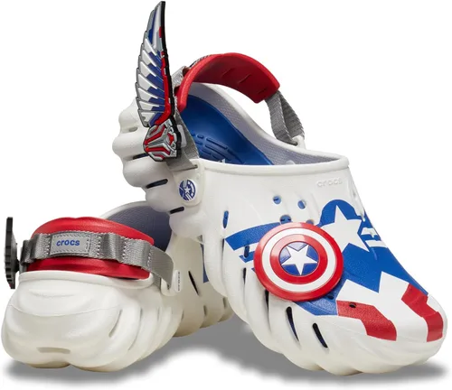 Miniatura 6 de Crocs Zueco unisex para adultos Marvel Capitán América Echo