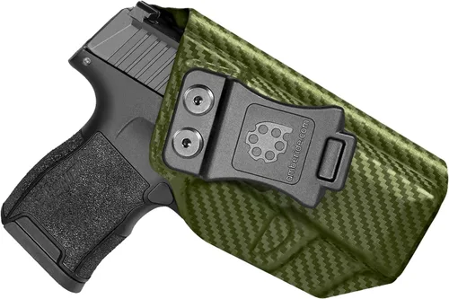 Miniatura 16 de Amberide IWB Funda Kydex para SIG Sauer P365 / P365 SAS / P365X, transporte oculto, opciones MOS y no MOS disponibles, inclinación ajustable