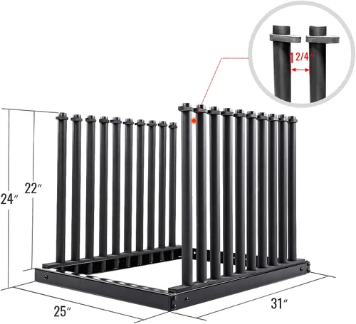 Miniatura 2 de GM302U - Estante para parabrisas con almohadillas de espuma para camiones de vidrio para gestión de carga con mástiles de 22 pulgadas de alto