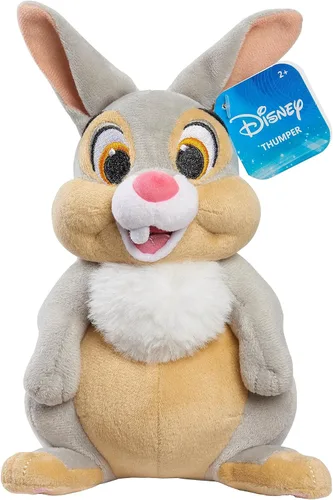 Miniatura 4 de Disney Just Play - Puf coleccionable de 8.75 pulgadas, pulgar, conejo, felpa súper suave, juguetes para niños de 2 años en adelante
