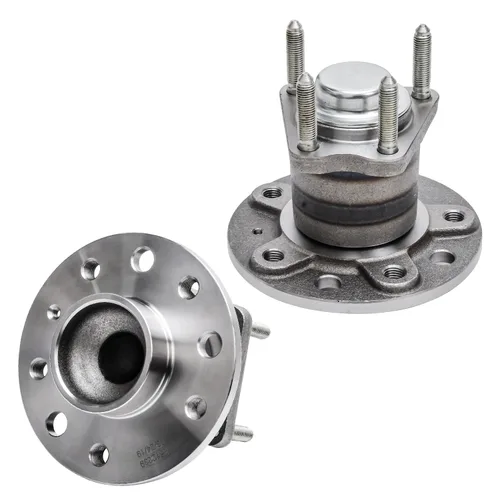 Miniatura 85 de Detroit Axle - 2.2L Bujes de rodamiento de rueda delanteros de 2 piezas para Honda Accord 90-97, 97 Acura CL, 2 rodamientos de ruedas y conjunto