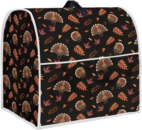Miniatura 11 de Gomyblomy Fundas para licuadora de mariposas, fundas para máquina de café con asas y bolsillos de pañuelos, fundas ligeras para tostadoras