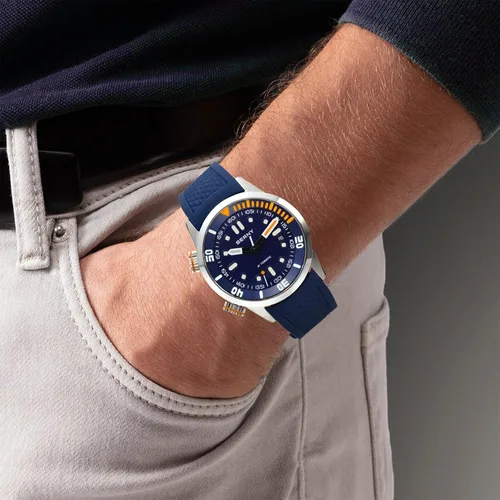 Miniatura 8 de BERNY Reloj de buceo para hombre, relojes mecánicos automáticos de moda para hombres, reloj de pulsera masculino impermeable 20AMT, reloj de pulsera