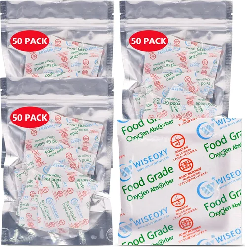 Miniatura 14 de Wisesorb Absorbentes de oxígeno para almacenamiento de alimentos de 300 CC 100 paquetes, absorbentes de oxígeno de grado alimenticio, absorbentes