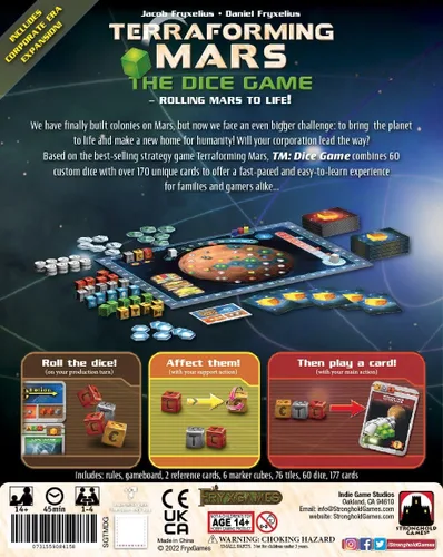 Miniatura 3 de Terraforming Mars: El juego de dados, para 1 a 4 jugadores, mayores de 14 años