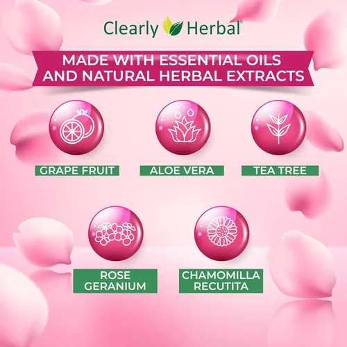 Miniatura 4 de Toallitas para bebé, fórmula de agua de rosas, hechas con aceites esenciales y extractos de hierbas naturales, paquete de 288 toallitas a base