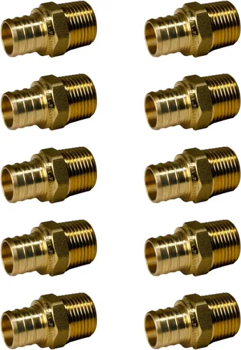 Miniatura 58 de XFITTING 1 pulgada Pex x 1 pulgada Adaptador Femenino NPT, 23-4-3=2X, 2 Piezas