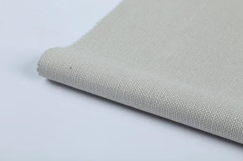 Miniatura 28 de Cortinas de lino sintético (2 paneles de 50 pulgadas de ancho x 108 pulgadas de largo, color blanco hueso)
