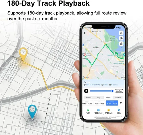 Miniatura 2 de Rastreador GPS para vehículos con seguimiento en tiempo real, historial de rutas, monitoreo de velocidad, geo-valla y distancia ilimitada
