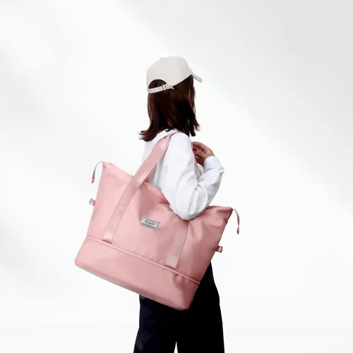 Miniatura 7 de NPBAG Bolsa de viaje para mujer bolsa de mano grande expandible para fin de semana bolsa de entrenamiento de gimnasio bolsa de noche bolsa