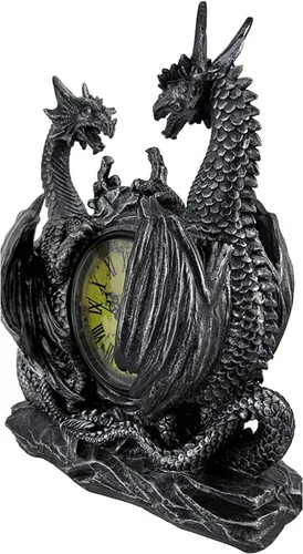 Miniatura 2 de DWK Twin Evil Dragons - Escritorio de mesa antiguo con repisa