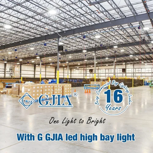 Miniatura 9 de UFO LED High Bay Light 200W 30000LM 5000K DLC/ETL Listed Luces comerciales 150LM/W 0-10v Dimmable Alta Bahía LED Luz IP65 Almacén Taller 6' Cable