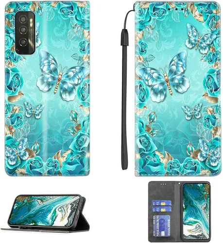 Miniatura 80 de Funda para Moto One Zoom compatible con Motorola One Zoom Phone Case Flip Stand Cover Magnetic Close YHD