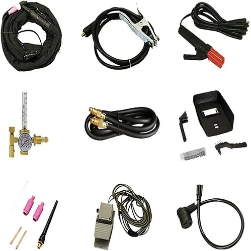 Miniatura 4 de ATO - Soldador de varilla de 200 amperios, CC de doble voltaje 110V/220V, DC Miller máquina de soldadura para soldadura de acero inoxidable, acero