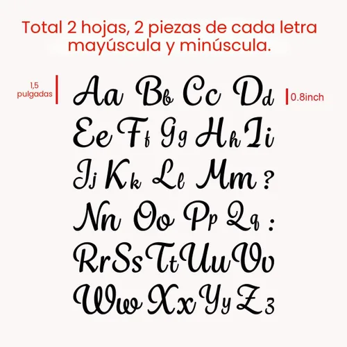 Miniatura 2 de Fanbay 104 letras termotransferibles de 1.5 pulgadas, letras de papel para ropa, camisetas deportivas con nombre del equipo (negro)