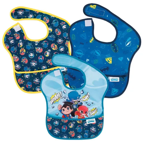 Miniatura 13 de Baberos Bumkins para Niña o Niño, SuperBib para Bebé y Niño Pequeño de 6-24 Meses, Imprescindible para Comer, Alimentar, Suministros de Destete LED