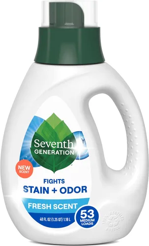 Miniatura 15 de Seventh Generation Detergente concentrado para ropa, aroma a lavanda fresca, 40 onzas, paquete de 2 (106 cargas)