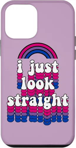 Miniatura 16 de I Just Look Straight Bisexual Rainbow Bisexual Pride Flag Case for iPhone 17