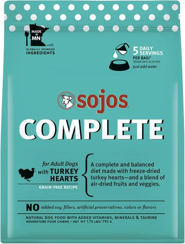 Miniatura 10 de Mezcla de comida para perros Sojos Complete, natural, sin cereales, seca y cruda, liofilizada