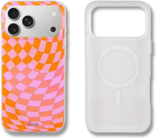 Miniatura 77 de Sonix - Funda para iPhone 17 Pro Max, compatible con MagSafe, probada contra caídas de 10 pies, rosado, jalea
