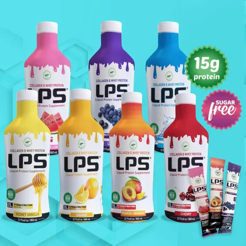 Miniatura 8 de Nutritional Designs LPS Suplemento líquido de colágeno y proteína de suero - Bebida sin OMG, sin azúcar, promueve la piel y el cabello saludables
