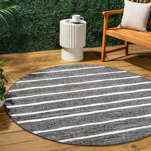 Miniatura 18 de JONATHAN Y SMB125D-210 - Alfombra de pasillo para interiores/exteriores, diseño bereber a rayas, fácil de limpiar, de alto tráfico, apta