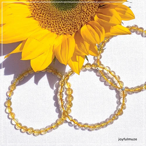 Miniatura 21 de Pulseras elásticas, piedras preciosas naturales, amatista, citrino, cuarzo rosa, cuarzo de cristal transparente, ojos de peridoto y teger, regalo