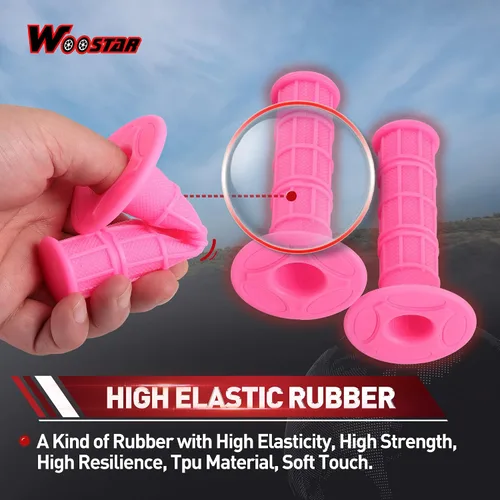 Miniatura 4 de WOOSTAR Empuñaduras de mango de acelerador estándar de 0.866 in de 7/8" YL-E033-131-143