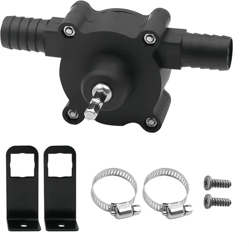Bomba de taladro para transferencia de agua, nuevas bombas de agua portátiles para taladro manual, mini autocebante manual, velocidad de bombeo 1