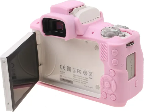 Miniatura 3 de TUYUNG - Funda de silicona para cámara digital Canon EOS M50, color rosa