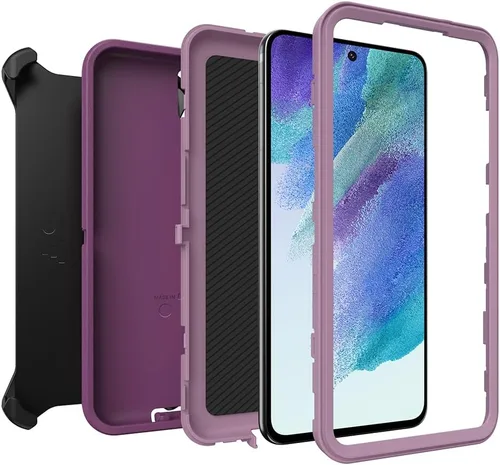 Miniatura 3 de OtterBox Defender Series - Carcasa sin pantalla para Galaxy S21 FE 5G (solamente), color morado