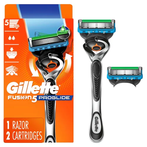 Gillette ProGlide - Maquinilla de afeitar para hombre, mango + 2 recambios de cuchilla