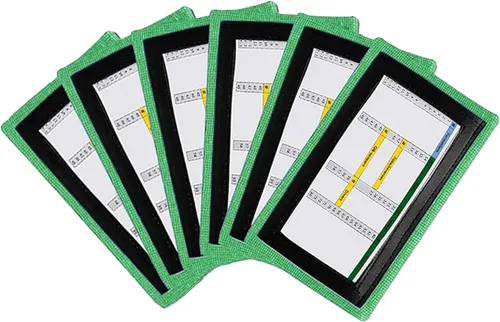 Miniatura 18 de QB Playbook Pulsera - Pulseras de juego de mariscal de campo de fútbol americano para adultos y jóvenes - Entrenador de muñeca para todos