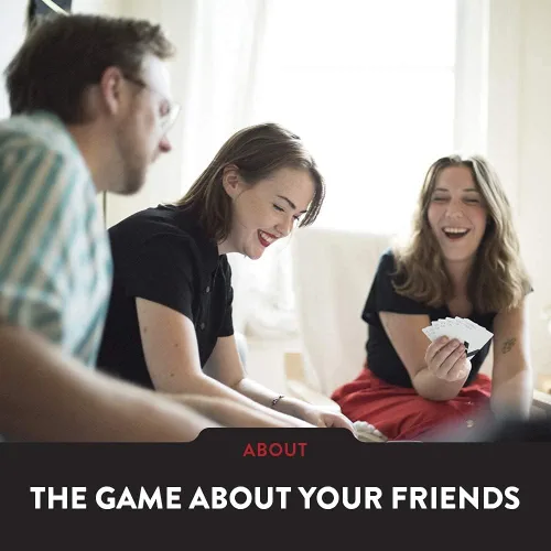 Miniatura 3 de The Voting Game After Dark Edition – El divertido juego de cartas para adultos sobre descubrir quiénes son tus amigos, perfecto para estudiantes