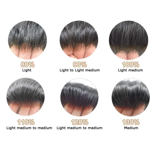 Miniatura 7 de Extensiones de cabello suizo completo para hombre, sistema de reemplazo de cabello humano europeo para hombres