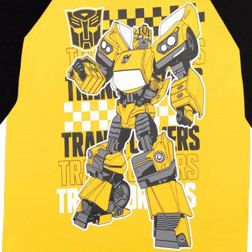 Miniatura 4 de Transformers Optimus Prime Bumblebee - Paquete de 2 camisetas para niños pequeños y grandes