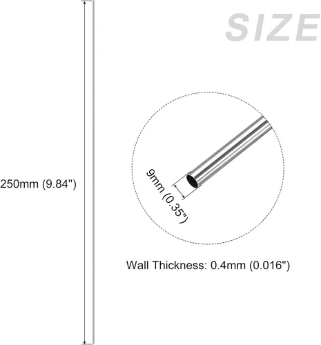 Miniatura 2 de METALLIXITY Tubo de acero inoxidable 304