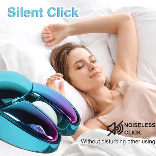 Miniatura 4 de Ratón inalámbrico Bluetooth lindo conejito de doble modo ratón portátil pequeño 2.4G ratón óptico con receptor USB silencioso azul Kawaii conejo