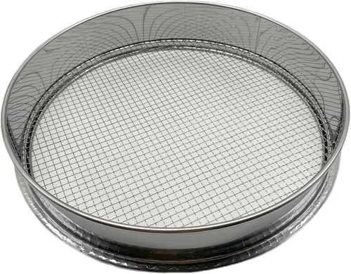Tamiz de suelo para Garen - Tamiz de suelo de 12 pulgadas para rocas Bandeja de abono (pantalla de malla de 1/4 pulgadas)