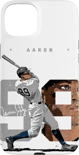 Miniatura 9 de Aaron Judge Number Portrait Baj New York MLBPA - Carcasa para iPhone 17