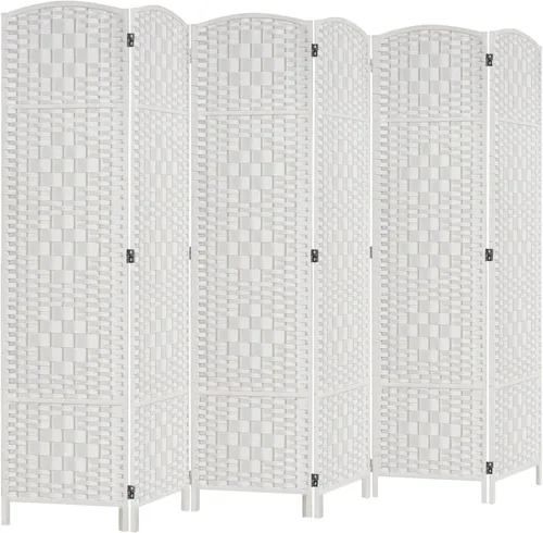 Miniatura 10 de Rose Home Fashion - Divisor de habitación, divisores de habitación de 6 pies de alto y pantallas de privacidad plegables, pantalla de privacidad