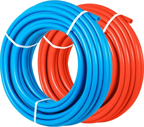 Miniatura 9 de OrangeA Tubo de PEX de 1/2 pulgada Tubo de agua potable 100/300/1000 pies Bobina de tubo PEX-B Tuberías con Barrera sin oxígeno para fontanería