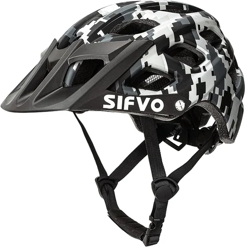 Miniatura 11 de SIFVO - Casco de bicicleta para niños, casco de bicicleta para niños y niñas de 8 años en adelante, con visera fresca, casco de bicicleta para azul