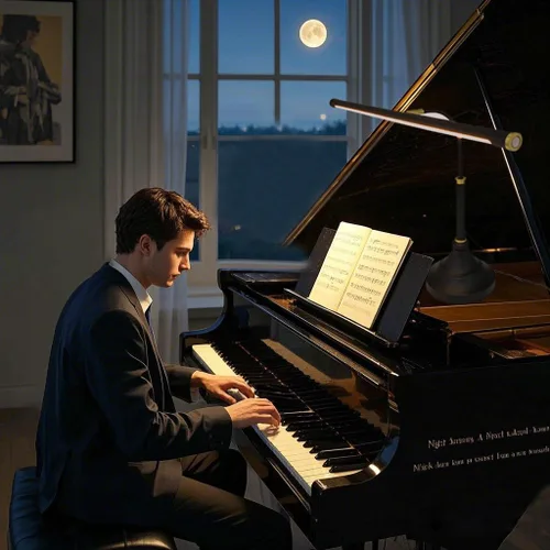 Miniatura 2 de HomeFocus - Lámpara de piano, lámpara de piano, lámpara de música, luz de lectura para el cuidado de los ojos, lámpara de escritorio, negro