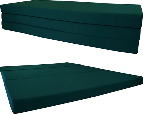 Miniatura 10 de Shikibuton Cama plegable en 3, espuma de alta densidad de 1.8 lbs, tamaño Twin, Full, Queen, colchones plegables. Azul marino
