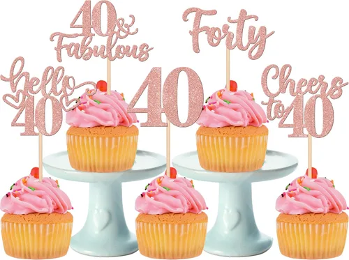 Miniatura 71 de 30 piezas de adornos para cupcakes de 12 cumpleaños feliz, brillantes doce, hola 12, felicitaciones a 12 años, adornos para cupcakes, 12