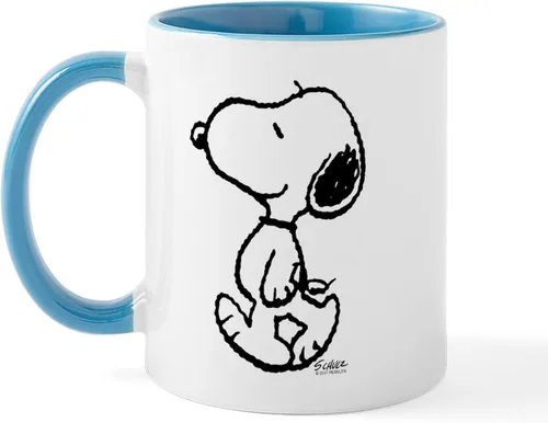 Miniatura 21 de CafePress Springtime Snoopy - Taza de café de cerámica, taza de té, 11 onzas