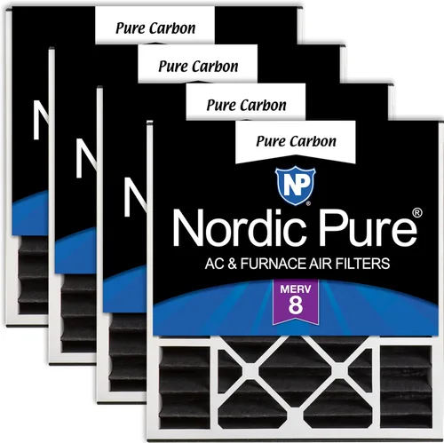 Miniatura 27 de Nordic Pure 20 x 20 x 5 (19_11/16 x 20_11/16 x 4_15/16) Air Bear 259112-103 MERV 12 filtros de aire, paquete de 4