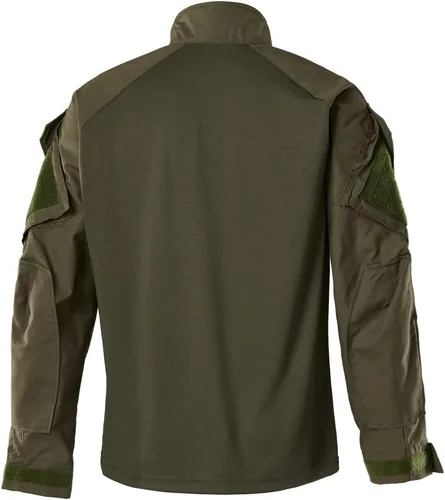 Miniatura 3 de Vertx Men's Recon Shirt, Long Sleeve Zipper Tactical Work Top with Pockets, Ripstop Fabric, EDC Survival Gear